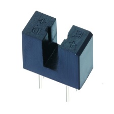 THT 4-Pins, Photo-Interrupter, IR/PT, Maxi. Sensitivity: 940nm, 1.2V, 40°, Dark Current 100nA, Coupled Output Current 0.5mA, Rise/Fall Time 5μs, Max.1000pcs/bulk