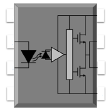 Gate Driver Photo Coupler, DIP8 Gullwing, Viso=5000Vrms, Io=0.8A, Ic=3mA (max.), |Tphl-Tplh|=200ns (max.), Tphl/Tplh=500/500ns (max.), tr/tf=30/30ns (typ.), Black Case, Max.45pcs/tube