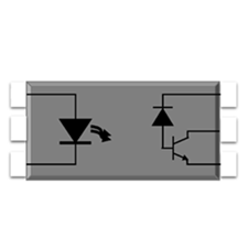 High Speed Transistor Photo Coupler, LSOP6 Gullwing, Viso=5000Vrms, Data Rate=1Mbit/s, CTR=20~100%, CMR=15000V/μs, Tphl/Tplh=1.0/1.0μs (max.), Black Case, Max.1500pcs/reel