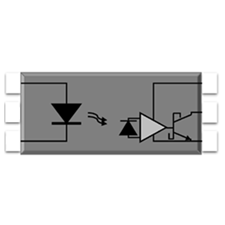 High Speed Logic Gate Photo Coupler, LSOP6 Gullwing, Viso=5000Vrms, Data Rate=10Mbit/s, Vcc(max)=7V, Ift(max)=5mA, CMR=10000V/μs, Tphl/Tplh=75/75ns (max.), Black Case, Max.1500pcs/reel